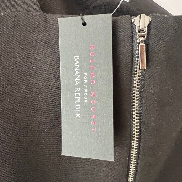 Limited Edition Banana Republic Roland Mouret one-shoulder dress size 12 - Picture 4 of 5